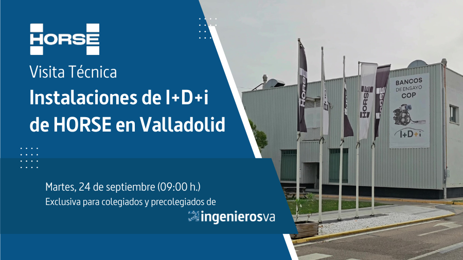 Visita técnica de ingenierosVA a las instalaciones de I+D+i de HORSE en Valladolid