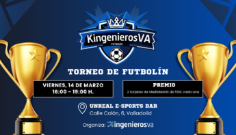 La "KingenierosVA” llega para coronar a los reyes del futbolín en Valladolid