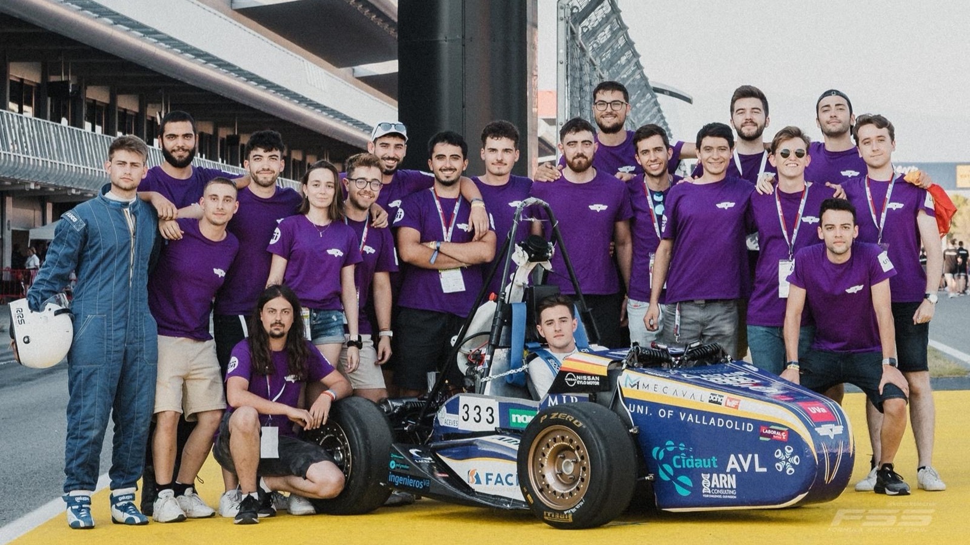 VALL Racing se prepara para competir en Formula Student 2025 con el apoyo de la Cátedra ingenierosVA