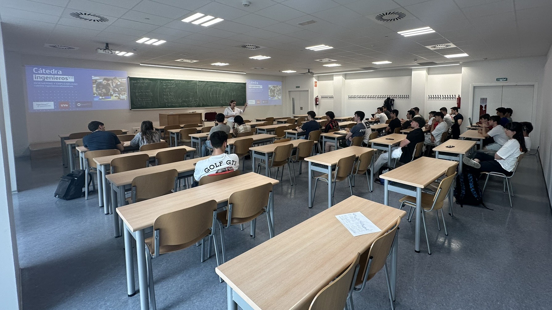 Los estudiantes de ingeniería de la UVa refuerzan su perfil profesional con los talleres de la Cátedra ingenierosVA
